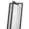 Z-Lite Aura 1 Light Outdoor Post Mounted Fixture, 9.25in. W x 118.5in. H, Black 5013PHBS-536P-BK - alternate 3